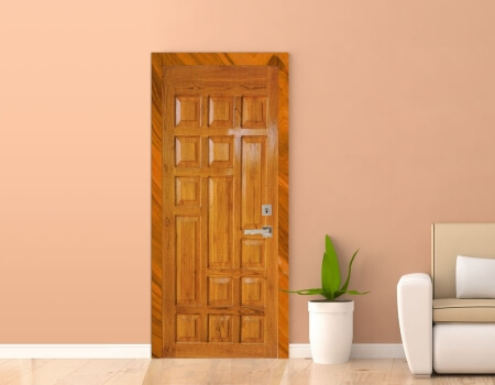 TEAK WOOD DOORS