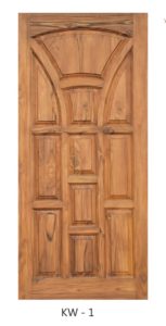 Burma Border Teakwood Readymade Doors