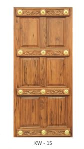 Burma Border Teakwood Readymade Doors