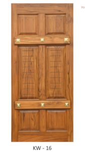 Burma Border Teakwood Readymade Doors