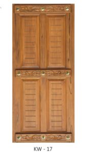 Burma Border Teakwood Readymade Doors