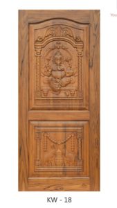 Burma Border Teakwood Readymade Doors