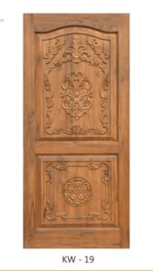 Burma Border Teakwood Readymade Doors