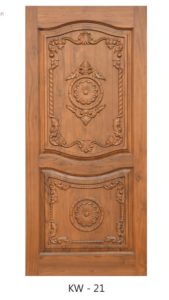 Burma Border Teakwood Readymade Doors