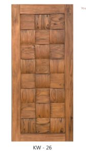 Burma Border Teakwood Readymade Doors