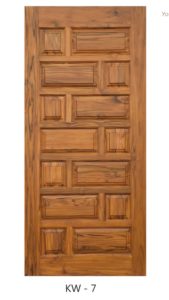 Burma Border Teakwood Readymade Doors